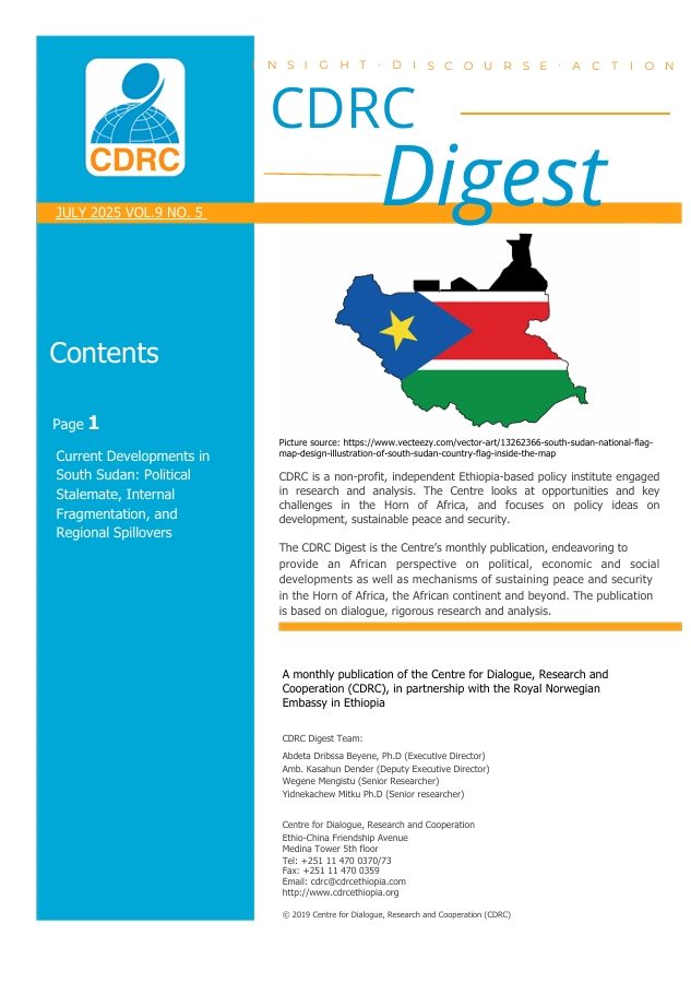 Current Developments in South Sudan: Political Stalemate, Internal Fragmentation, and Regional Spillovers